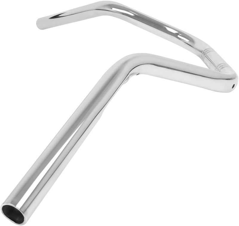 COBIKE Motorcycle Hanger 1 inch 25mm Ace Cafe Racer Clubman Handlebar Handle bars handlebars Bar compatible with Harley Sportster XL883 XL1200 (Chrome Color) - Image 5